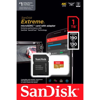 ����� ���'�� ����� ���'�� SanDisk 1TB microSD class 10 UHS-I U3 V30 Extreme (SDSQXAV-1T00-GN6MA) - �������� 5
