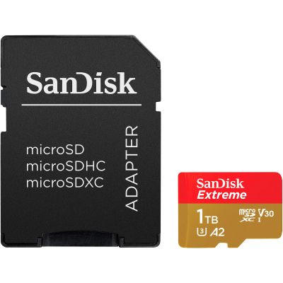 ����� ���'�� ����� ���'�� SanDisk 1TB microSD class 10 UHS-I U3 V30 Extreme (SDSQXAV-1T00-GN6MA) - �������� 1