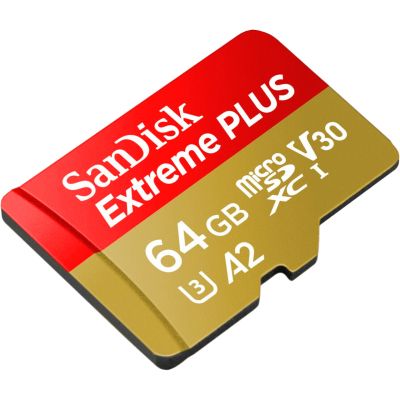  '  ' SanDisk 64GB microSD class 10 V30 Extreme PLUS (SDSQXBU-064G-GN6MA) -  3