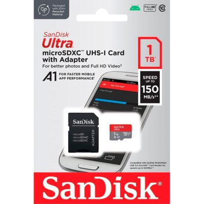  '  ' SanDisk 1TB microSDXC class 10 UHS-I Ultra (SDSQUAC-1T00-GN6MA) -  5