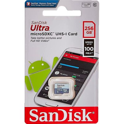 ����� ������ SanDisk 256GB microSDXC class 10 UHS-I Ultra (SDSQUNR-256G-GN3MN) - �������� 2