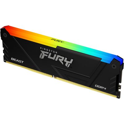     DDR4 16GB 3733 MHz Beast RGB Kingston Fury (ex.HyperX) (KF437C19BB12A/16) -  2