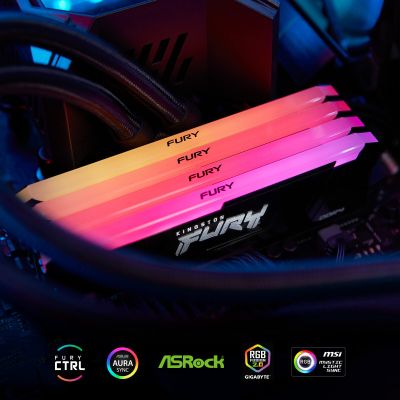     DDR4 16GB 3733 MHz Beast RGB Kingston Fury (ex.HyperX) (KF437C19BB12A/16) -  7