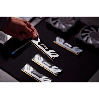  '  ' DDR5 96GB (2x48GB) 6000 MHz Renegade Silver XMP Kingston Fury (ex.HyperX) (KF560C32RSK2-96) -  8