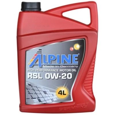�������� ����� Alpine 0W-20 RSL 4� (0195-4) - �������� 1