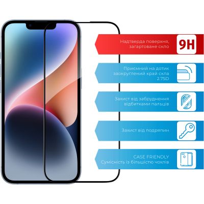 ���� ������� ACCLAB Full Glue Apple iPhone 14 Plus (1283126541964) - �������� 5