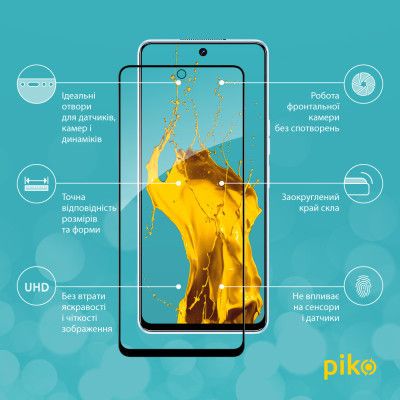 ���� ������� Piko Full Glue Tecno Camon 19/19 Pro (1283126547287) - �������� 2