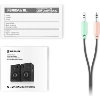   REAL-EL S-235 Black (EL121200010) -  10