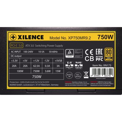   Xilence 750W (XP750MR9.2) -  4