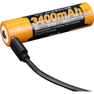 ���������� Fenix 18650 3400 mAh micro usb ������� (ARB-L18-3400U) - �������� 2