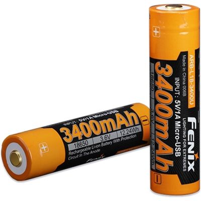 ���������� Fenix 18650 3400 mAh micro usb ������� (ARB-L18-3400U) - �������� 3