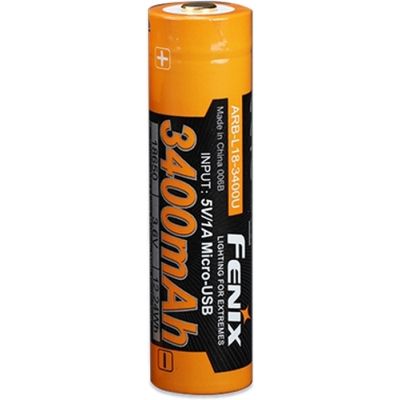 ���������� Fenix 18650 3400 mAh micro usb ������� (ARB-L18-3400U) - �������� 1