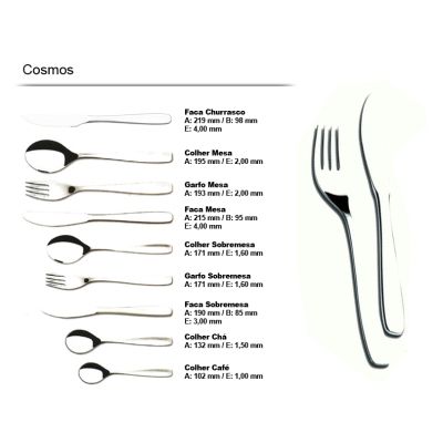 �������� ����� Tramontina Cosmos 3 �� (66950/021) - �������� 3