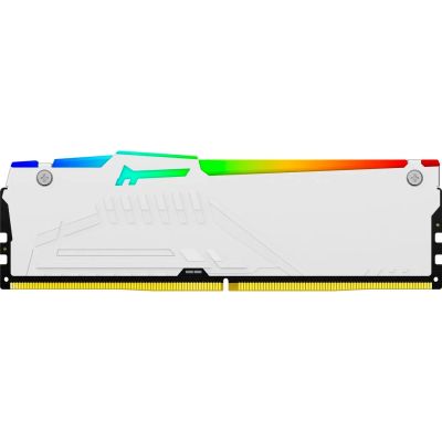 ������ ������ ��� ���������� DDR5 128GB (4x32GB) 5600 MHz FURY Beast RGB White Kingston Fury (ex.HyperX) (KF556C40BWAK4-128) - �������� 4