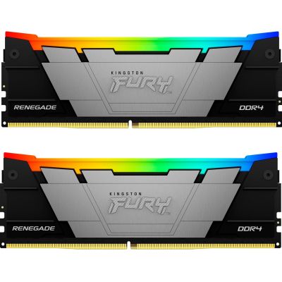     DDR4 64GB (2x32GB) 3600 MHz FURY Renegade RGB Kingston Fury (ex.HyperX) (KF436C18RB2AK2/64) -  1