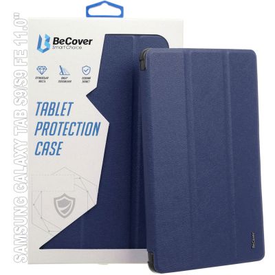    BeCover Smart Case Samsung Tab S9 (SM-X710/SM-X716)/S9 FE (SM-X510/SM-X516B) 11.0" Deep Blue (709891) -  1