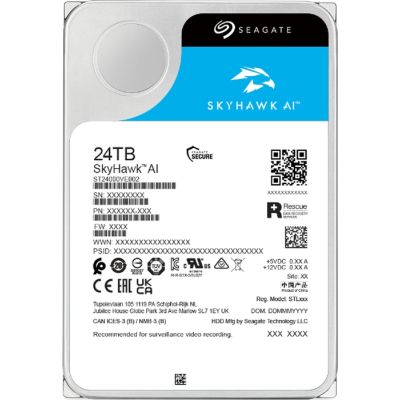  3.5" 24TB Seagate (ST24000VE002) -  4