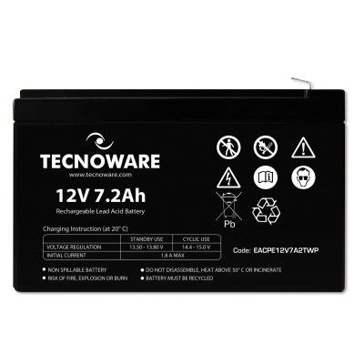 ������� ��� ��� ������� � ��� TECNOWARE 12V-7.2Ah (EACPE12V7A2TWP) - �������� 2