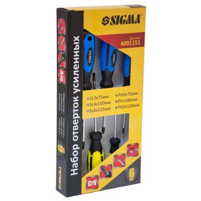   Sigma    6 CrV (4001151) -  3