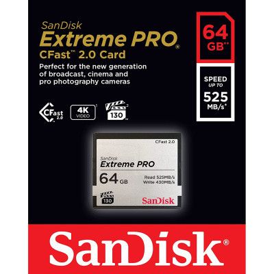 ����� ���'�� ����� ���'�� SanDisk 64GB CFast 2.0 Extreme Pro (SDCFSP-256G-G46D) - �������� 3