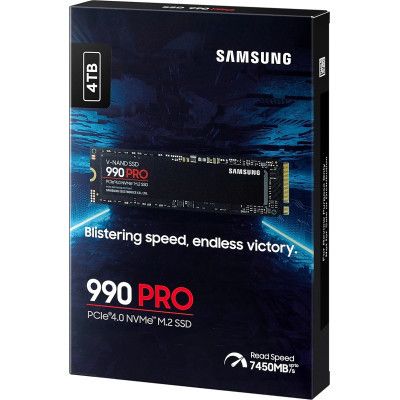 SSD  Samsung 990 Pro 4TB M.2 2280 (MZ-V9P4T0BW) -  7
