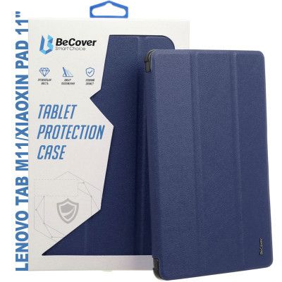 ����� �� �������� BeCover Smart Case Lenovo Tab M11 (2024) TB-TB330FU/Xiaoxin Pad 11 (2024) 11" Deep Blue (710455) - �������� 1