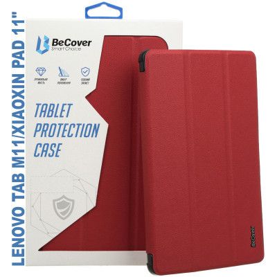 ����� �� �������� BeCover Smart Case Lenovo Tab M11 (2024) TB-TB330FU/Xiaoxin Pad 11 (2024) 11" Red Wine (710458) - �������� 1