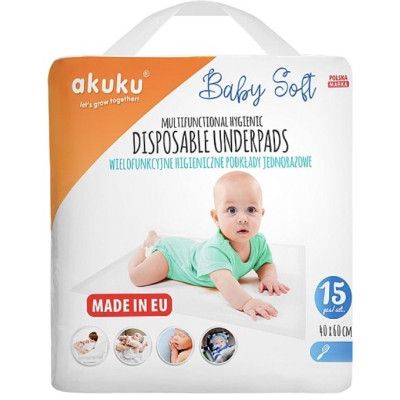 ������� ��� ��������� Akuku Baby Soft 40 x 60 ��, 15 �� (A0500) - �������� 1