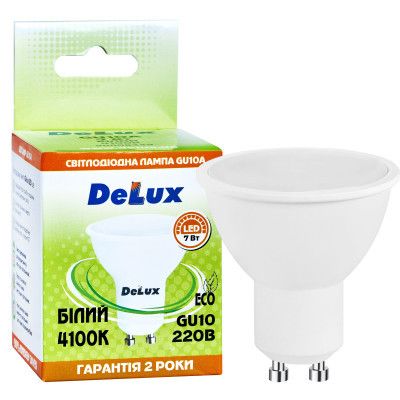 �������� Delux GU10A 7�� 4100K 12� (90021253) - �������� 3