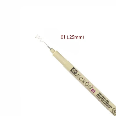 ������ Sakura Pigma Micron (0.1) 0,25 �� ���������� (084511326309) - �������� 7