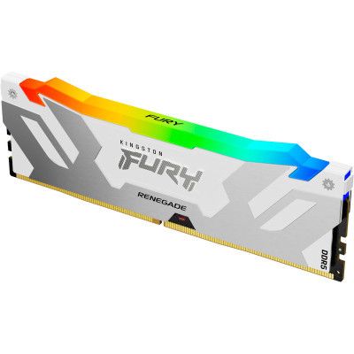 ������ ������ ��� ���������� DDR5 16GB 7200 MHz Renegade RGB White XMP Kingston Fury (ex.HyperX) (KF572C38RWA-16) - �������� 2