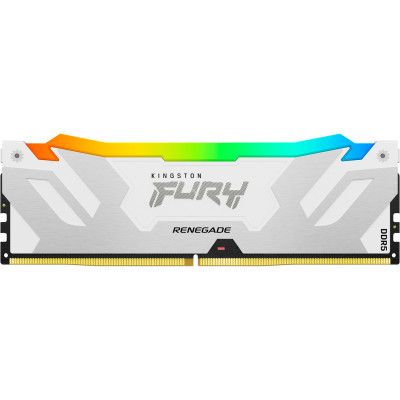 ������ ������ ��� ���������� DDR5 16GB 7200 MHz Renegade RGB White XMP Kingston Fury (ex.HyperX) (KF572C38RWA-16) - �������� 1