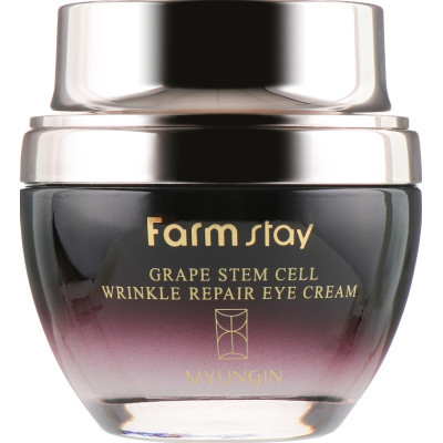 ���� ��� ���� ������� ���� FarmStay Grape Stem Cell Wrinkle Repair Eye Cream � ���������������� �������� ��������� 50 �� (8809317284880) - �������� 1