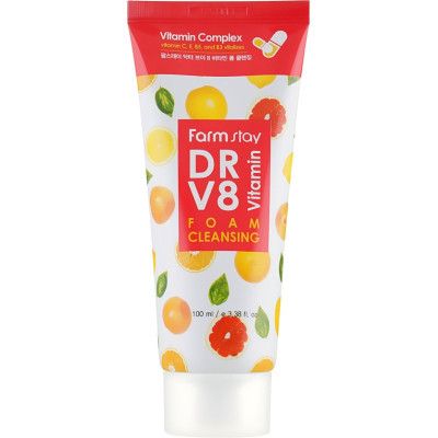 ϳ��� ��� �������� FarmStay DR.V8 Vitamin Foam Cleansing ³������ 100 �� (8809469775885) - �������� 1