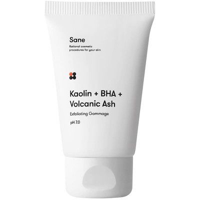 ����� ��� ���� Sane Kaolin + BHA + Volcanic Ash Exfoliating Gommage PH 7.0 ����� � ����������� �������� 40 �� (4820266830052) - �������� 1