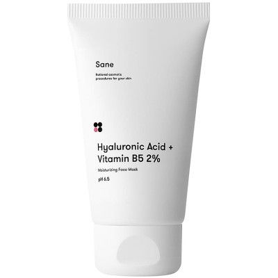 ����� ��� ������� Sane Hyaluronic Acid + Vitamin B5 Moisturizing Face Mask � ����������� �������� 75 �� (4820266830205) - �������� 1