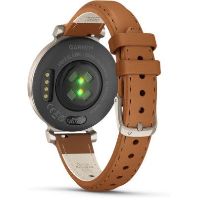 �����-���� Garmin Lily 2 Classic, Cream Gold/Tan (010-02839-02) - �������� 6