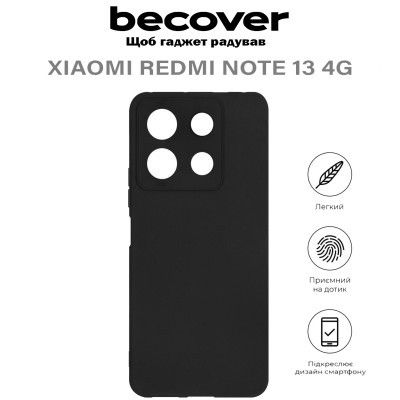 ����� �� ��������� �������� BeCover Xiaomi Redmi Note 13 4G Black (710646) - �������� 5