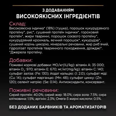 ����� ���� ��� ����� Purina Pro Plan Delicate Turkey �� ������ ������� 10 �� (7613033566509) - �������� 7