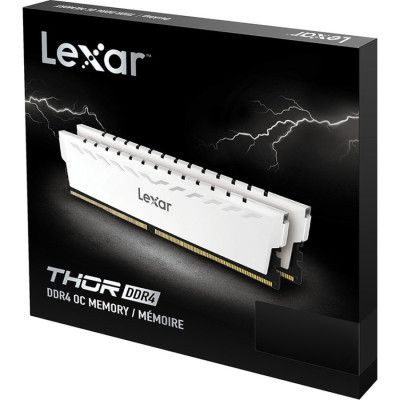     DDr432GB (2x16GB) 3600 MHz Thor White Lexar (LD4BU016G-R3600GDWG) -  7
