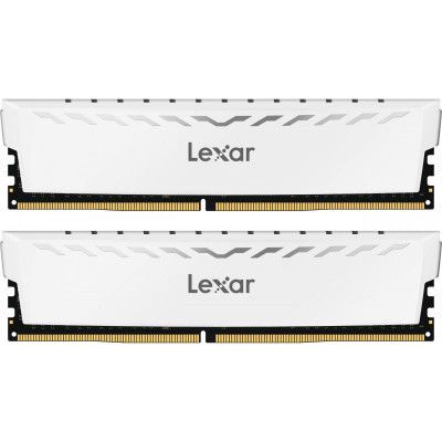     DDr432GB (2x16GB) 3600 MHz Thor White Lexar (LD4BU016G-R3600GDWG) -  1