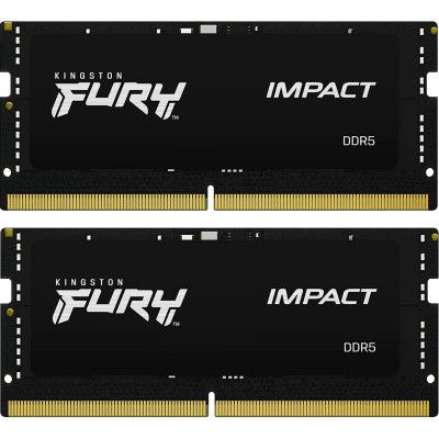    SoDIMM DDR5 32GB (2x16GB) 4800 MHz Kingston Fury (ex.HyperX) (KF548S38IBK2-32) -  1