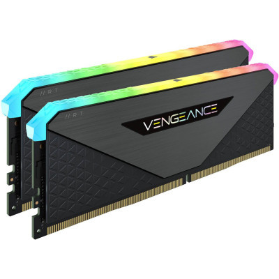 ������ ���'�� ��� ����'����� DDR4 32GB (2x16GB) 3600 MHz Vengeance RGB RT Black Corsair (CMN32GX4M2Z3600C18) - �������� 2