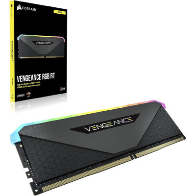 ������ ���'�� ��� ����'����� DDR4 32GB (2x16GB) 3600 MHz Vengeance RGB RT Black Corsair (CMN32GX4M2Z3600C18) - �������� 6
