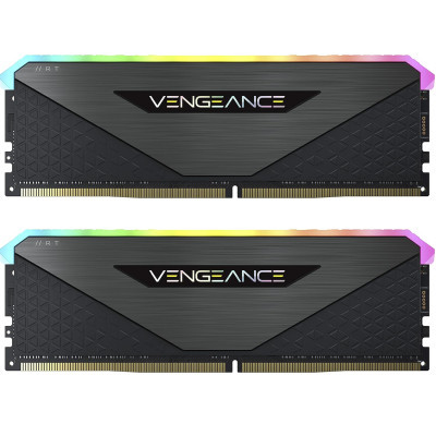 ������ ���'�� ��� ����'����� DDR4 32GB (2x16GB) 3600 MHz Vengeance RGB RT Black Corsair (CMN32GX4M2Z3600C18) - �������� 1