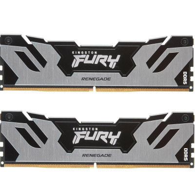 ������ ������ ��� ���������� DDR5 32GB (2x16GB) 7200 MHz Renegade Black/Silver Kingston Fury (ex.HyperX) (KF572C38RSK2-32) - �������� 1