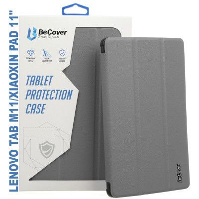 ����� ��� �������� BeCover Smart Case Lenovo Tab M11 (2024) TB-TB330FU/Xiaoxin Pad 11 (2024) 11" Gray (710753) - �������� 1