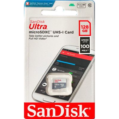����� ���'�� ����� ���'�� SanDisk 128GB microSDXC class 10 UHS-I Ultra (SDSQUNR-128G-GN3MN) - �������� 2