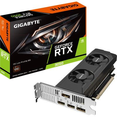 ���������� GIGABYTE GeForce RTX3050 6Gb OC LP (GV-N3050OC-6GL) - �������� 7