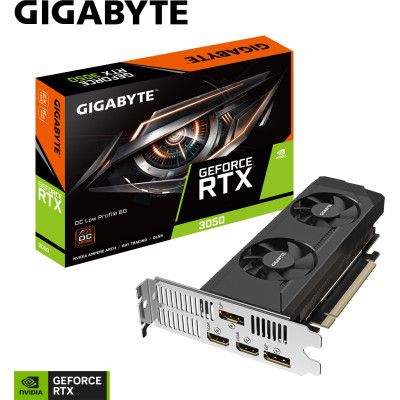 ���������� GIGABYTE GeForce RTX3050 6Gb OC LP (GV-N3050OC-6GL) - �������� 8